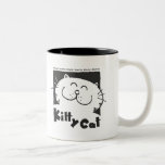 Gato del gatito - gato elegante taza