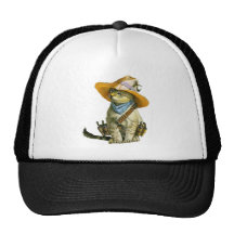 Gato del vaquero gorras