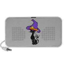 Gato negro de Halloween Altavoces