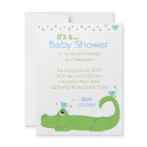 Gator and Blue Birds Custom Announcements