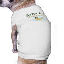 Gator Bait Dog T-shirt pet clothing by DizzyDebbie Gator Bait Dog T-shirt pet clothing