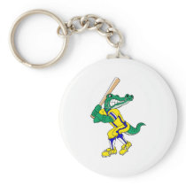 Gator Baseball Keychains