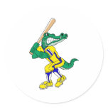 Gator Baseball Sticker