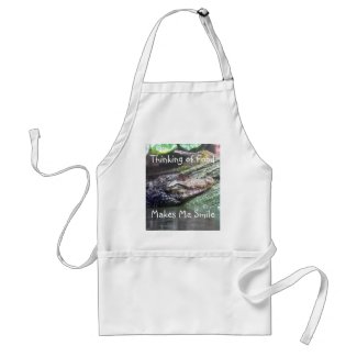 'Gator Grins: Thinking of Food - Apron apron