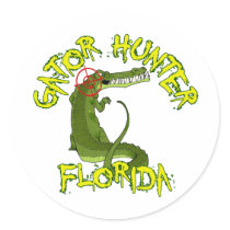 Gator Hunter Florida stickers