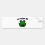Gator Hunter Symbol Bumper Sticker