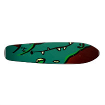 gator (oldschool) skateboard deck