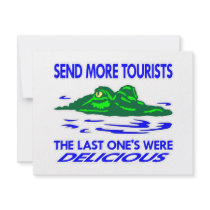 Gator Send More Tourists invitations by Mustang_Lady Gator Send More Tourists invitations