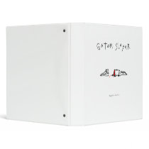 Gator Slayer 3 Ring Binders