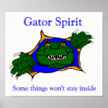 Gator Spirit Poster