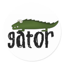 Gator stickers by toddlersplace Gator stickers