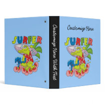 Gator Surfing T-shirts and Gifts Vinyl Binders