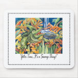"Gator Time...It's a Swamp Thing!" Mousepads