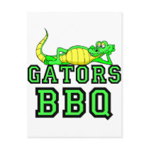 Gators BBQ postcards by barbecueboutique Gators BBQ postcards
