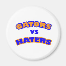 Gators VS Hater Button Refrigerator Magnet