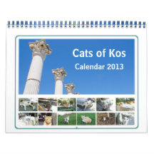 Gatos del calendario animal 2013 de Kos