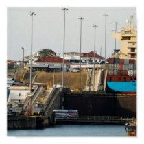 Gatun Locks 2 posters by alinphoto Gatun Locks 2 posters