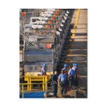 Gatun Locks 4 postcards by alinphoto Gatun Locks 4 postcards