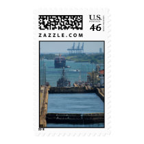 Gatun Locks 8 Postage Stamps
