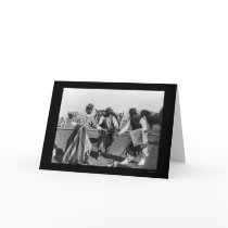 Gauchos in a Mock Sword Fight in Argentina 1895 cards