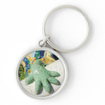Gaudi Fractal Hand premium keychain