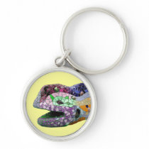 Gaudi Fractal Lizard keychain