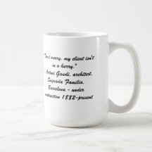 Gaudi - Sagrada Familia, Barcelona mug