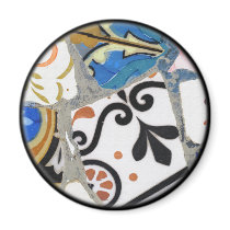 Gaudi Texture Fractal Tiles magnet