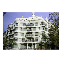 Gaudi's Casa Mila posters by wonglt Gaudi's Casa Mila posters