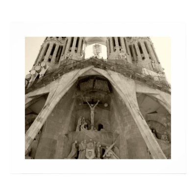 Gaudi's Sagrada Familia Posters by moonrisings