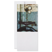 Gauges in machine Shop Full Color Rack Card