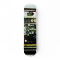 Gauges on Fire Truck skateboard