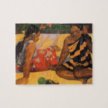 Gauguin French Polynesia Tahiti Women Puzzle