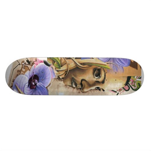 Gauguin-style Skateboard Deck