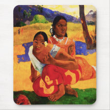 Gauguin When Are You Getting Married Mouse Pad