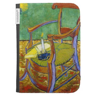 Gauguin's Chair vincent van gogh painting Kindle Folio Cases