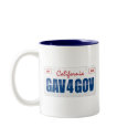 Gav 4 Gov License Plate mugs by gavinnewsomtshirts Gav 4 Gov License Plate mugs