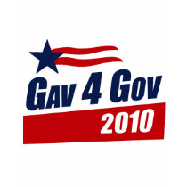 Gav for Gov 2010 t-shirts