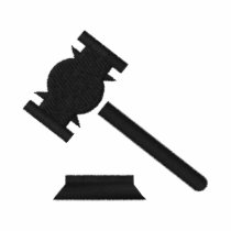GAVEL EMBROIDERED POLO SHIRT