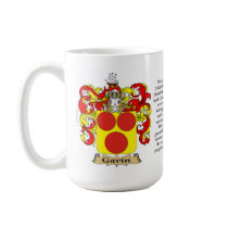 Gavin Family Coat of Arms Coffee Mug