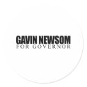 Gavin Newsom for Governor Bumper Sticker by Politicaltshirts Gavin Newsom for Governor Bumper Sticker