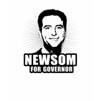 Gavin Newsom for Governor t-shirts by ElectionGear Gavin Newsom for Governor t-shirts