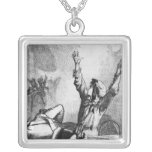 Gavroche had fallen only to rise again custom necklace