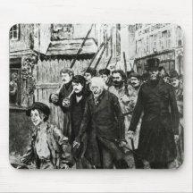 Gavroche Leading a Demonstration Mouse Pad