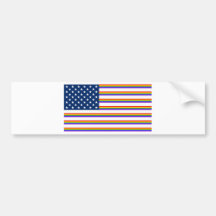 Gay America Bumper Sticker