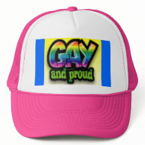 Gay and proud hats