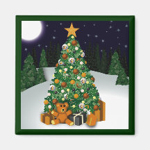 Gay Bears Christmas Tree Magnet