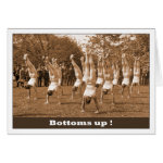 Gay Birthday Bottoms Up Greeting Cards Gay Birthday Bottoms Up Greeting Cards