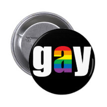Gay Black Button