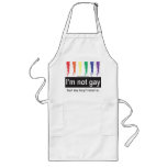 Gay Boyfriend Long Apron